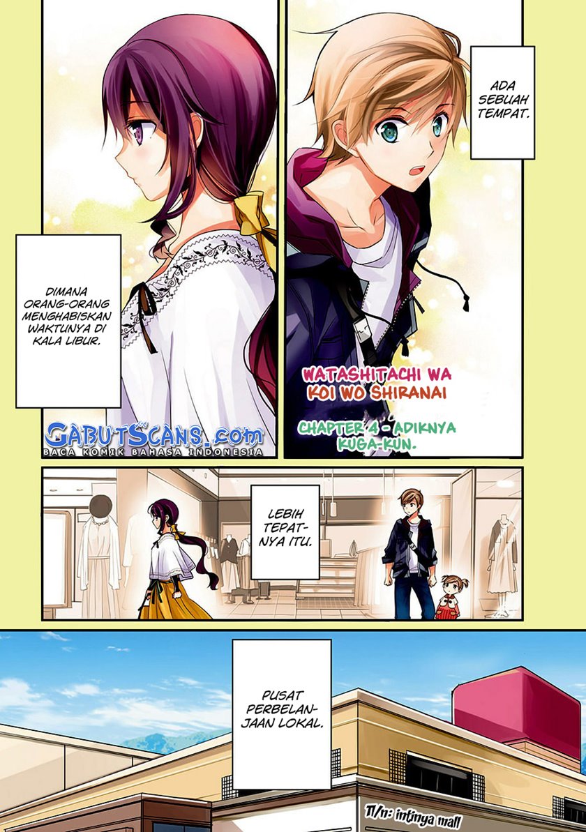 Watashitachi wa Koi wo Shiranai Chapter 04 Bahasa Indonesia